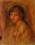 Head Of A Young Woman 1915 A4 Photo Print