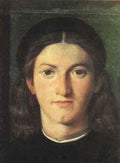 Head of a Young Man WGA  A4 Photo Print