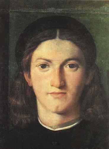 Head of a Young Man WGA  A4 Photo Print