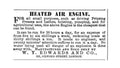 Heated Air Engine Vintage Retro Advert Poster A4 Photo Print