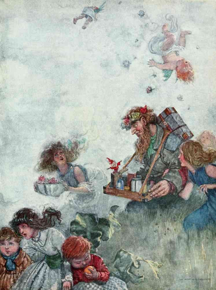 Heath Robinson 1018 Vintage Illustration A4 Photo Print