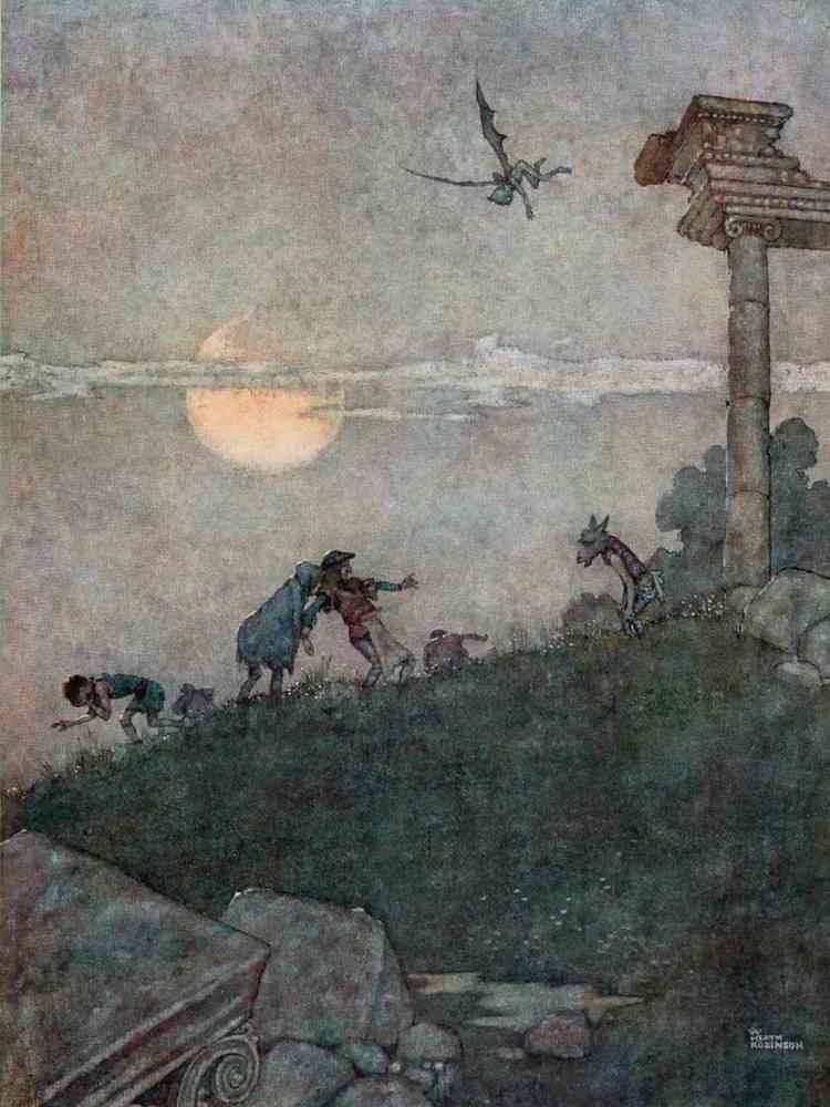 Heath Robinson 1094 Vintage Illustration A4 Photo Print