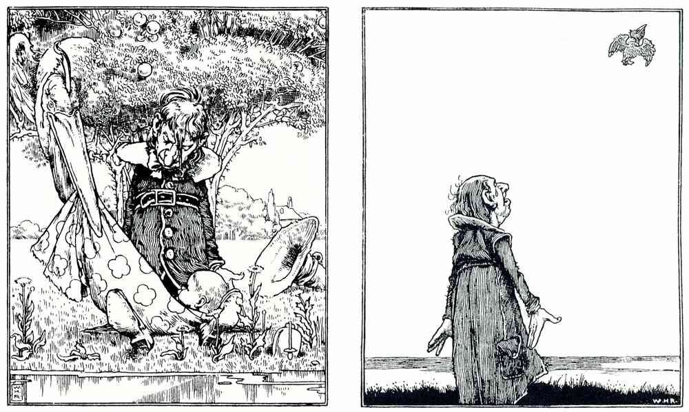 Heath Robinson 1173 Vintage Illustration A4 Photo Print