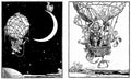 Heath Robinson 1174 Vintage Illustration A4 Photo Print