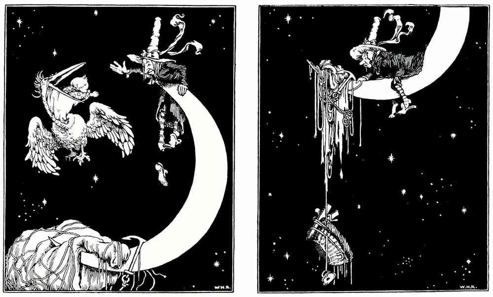 Heath Robinson 1175 Vintage Illustration A4 Photo Print