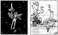 Heath Robinson 1176 Vintage Illustration A4 Photo Print