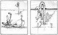 Heath Robinson 1181 Vintage Illustration A4 Photo Print