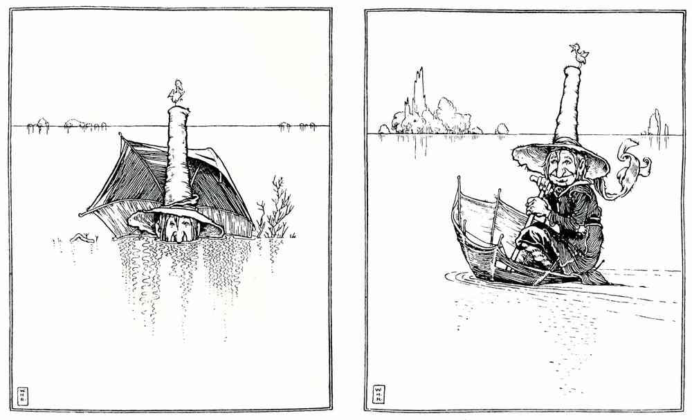 Heath Robinson 1188 Vintage Illustration A4 Photo Print