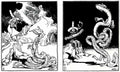 Heath Robinson 1189 Vintage Illustration A4 Photo Print