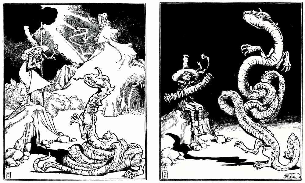 Heath Robinson 1189 Vintage Illustration A4 Photo Print