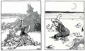 Heath Robinson 1190 Vintage Illustration A4 Photo Print