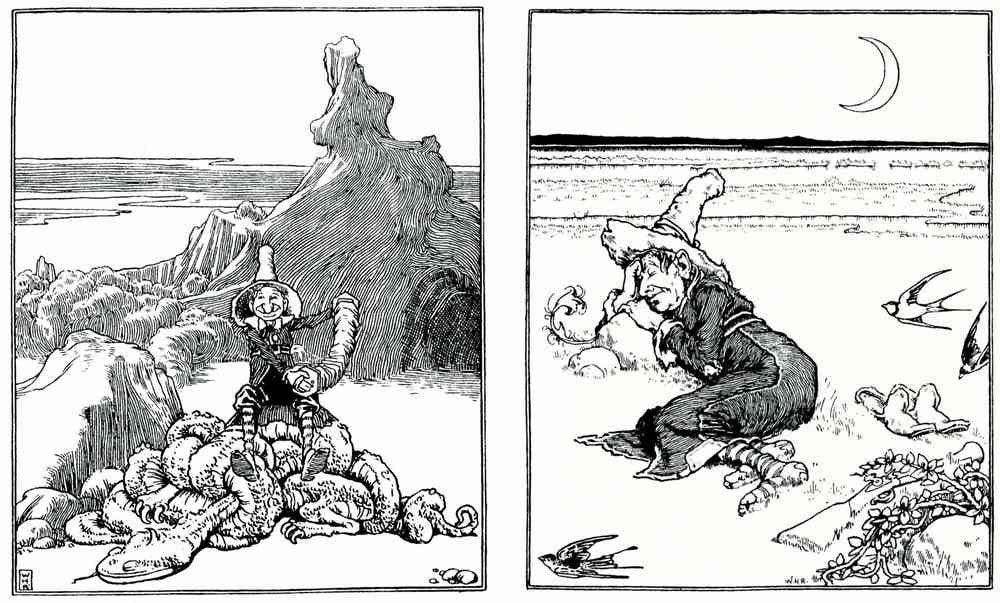 Heath Robinson 1190 Vintage Illustration A4 Photo Print