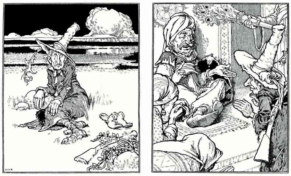 Heath Robinson 1192 Vintage Illustration A4 Photo Print