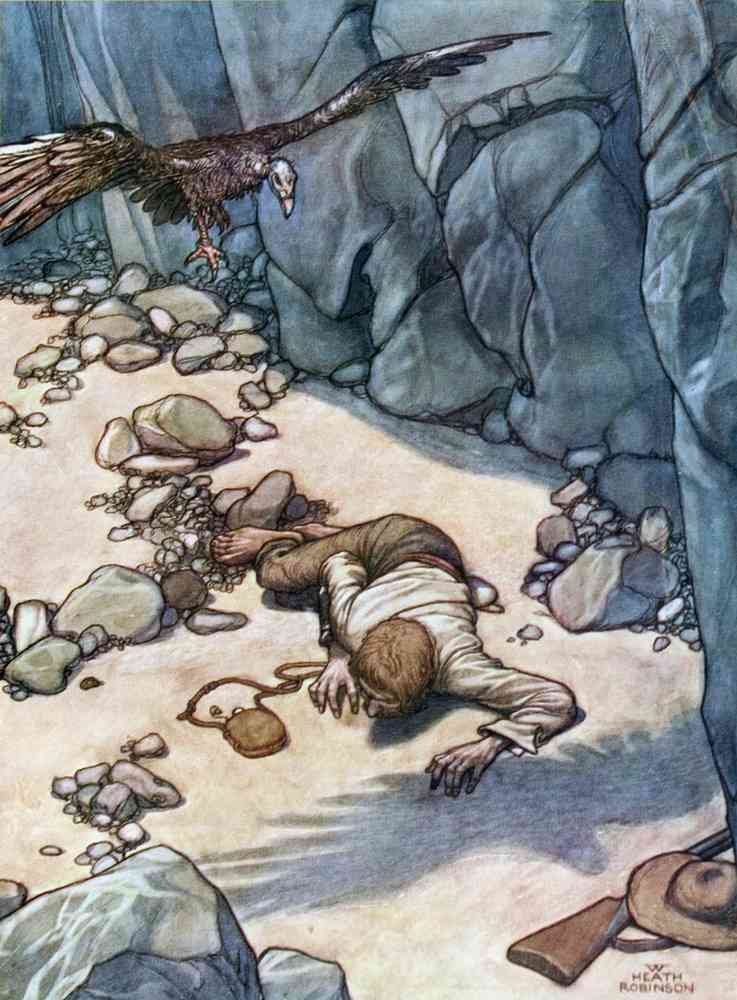 Heath Robinson 2011 Vintage Illustration A4 Photo Print