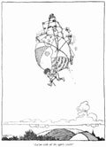 Heath Robinson 2122 Vintage Illustration A4 Photo Print