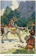 Heath Robinson 2194 Vintage Illustration A4 Photo Print