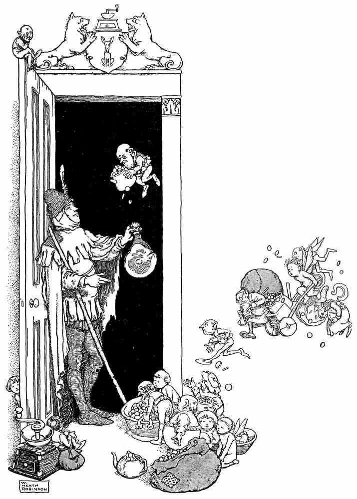 Heath Robinson 3156 Vintage Illustration A4 Photo Print