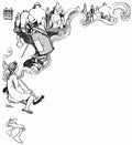 Heath Robinson 3162 Vintage Illustration A4 Photo Print