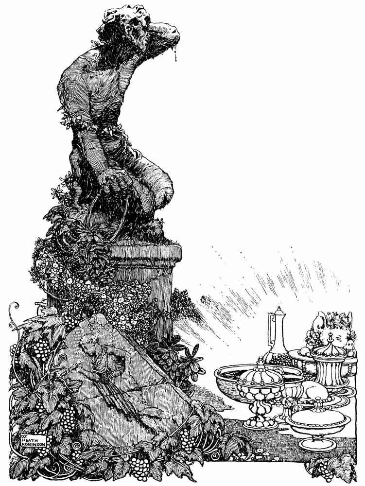 Heath Robinson 3185 Vintage Illustration A4 Photo Print