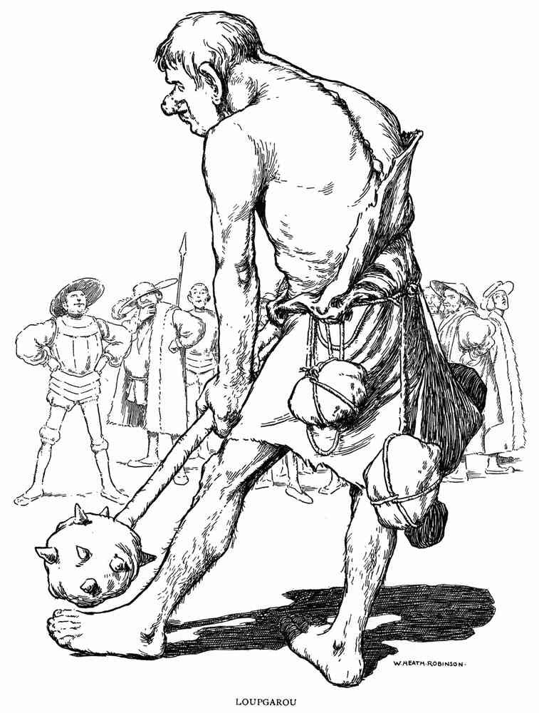 Heath Robinson 4038 Vintage Illustration A4 Photo Print
