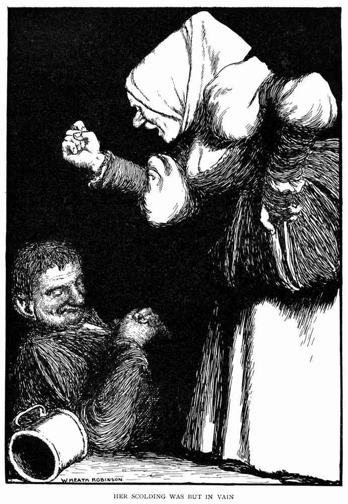 Heath Robinson 4058 Vintage Illustration A4 Photo Print