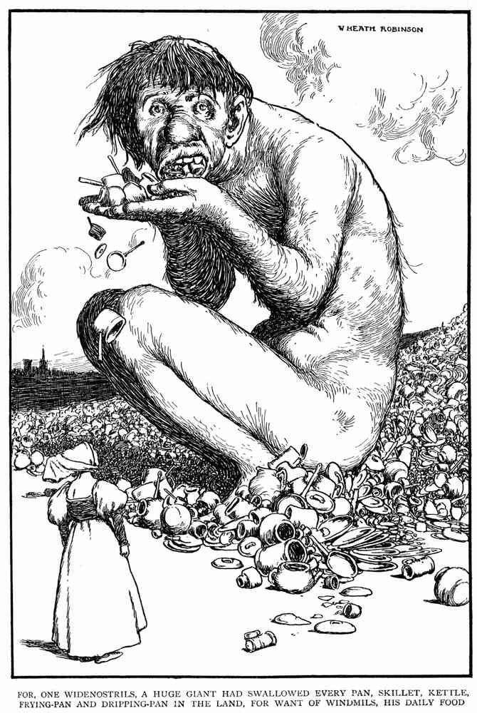 Heath Robinson 4083 Vintage Illustration A4 Photo Print