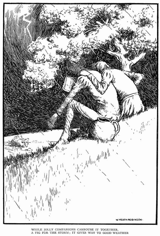 Heath Robinson 4096 Vintage Illustration A4 Photo Print