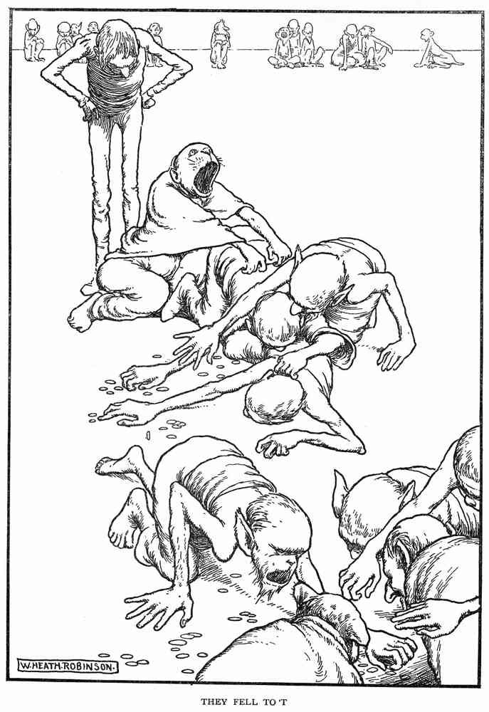 Heath Robinson 4103 Vintage Illustration A4 Photo Print