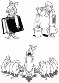 Heath Robinson 4176 Vintage Illustration A4 Photo Print