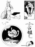 Heath Robinson 4177 Vintage Illustration A4 Photo Print