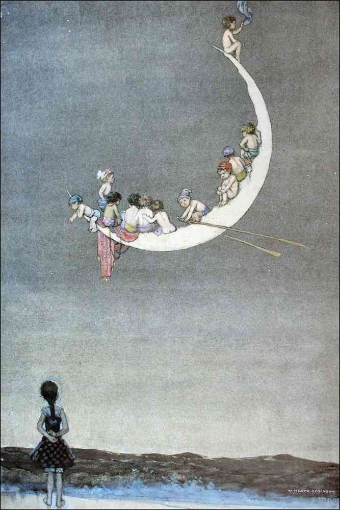 Heath Robinson 4205 Vintage Illustration A4 Photo Print
