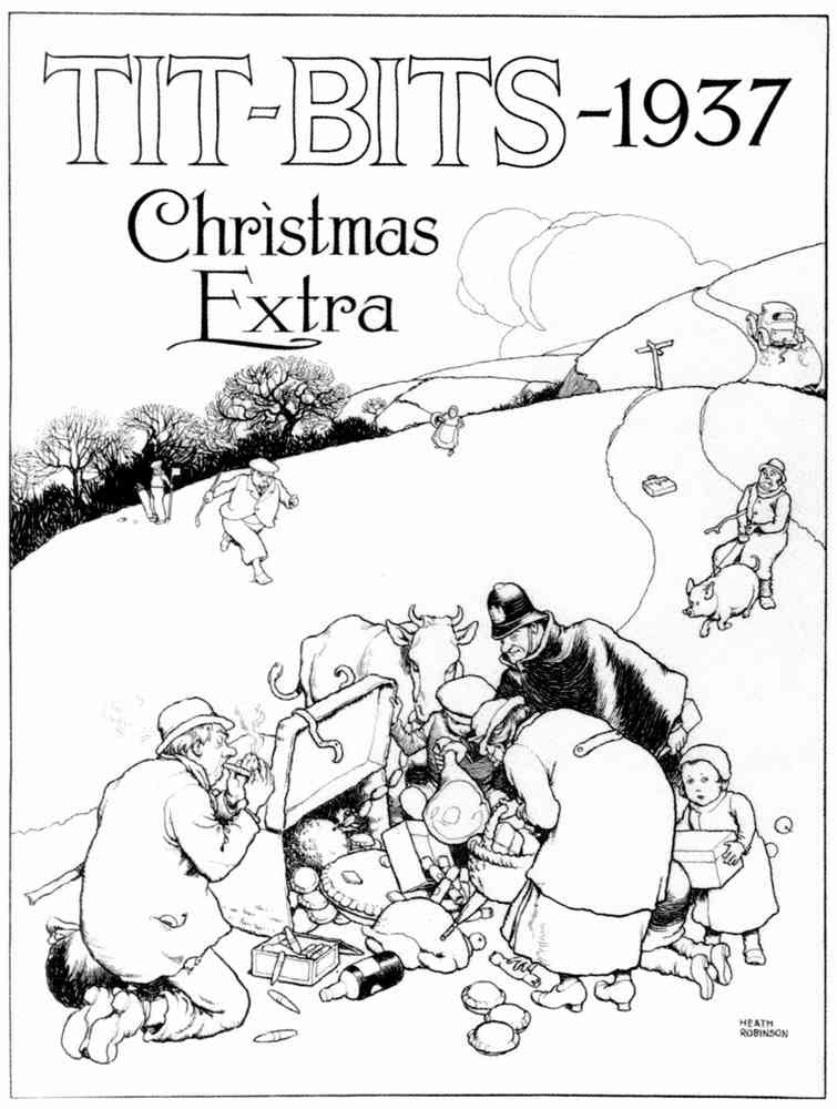 Heath Robinson 4208 Vintage Illustration A4 Photo Print