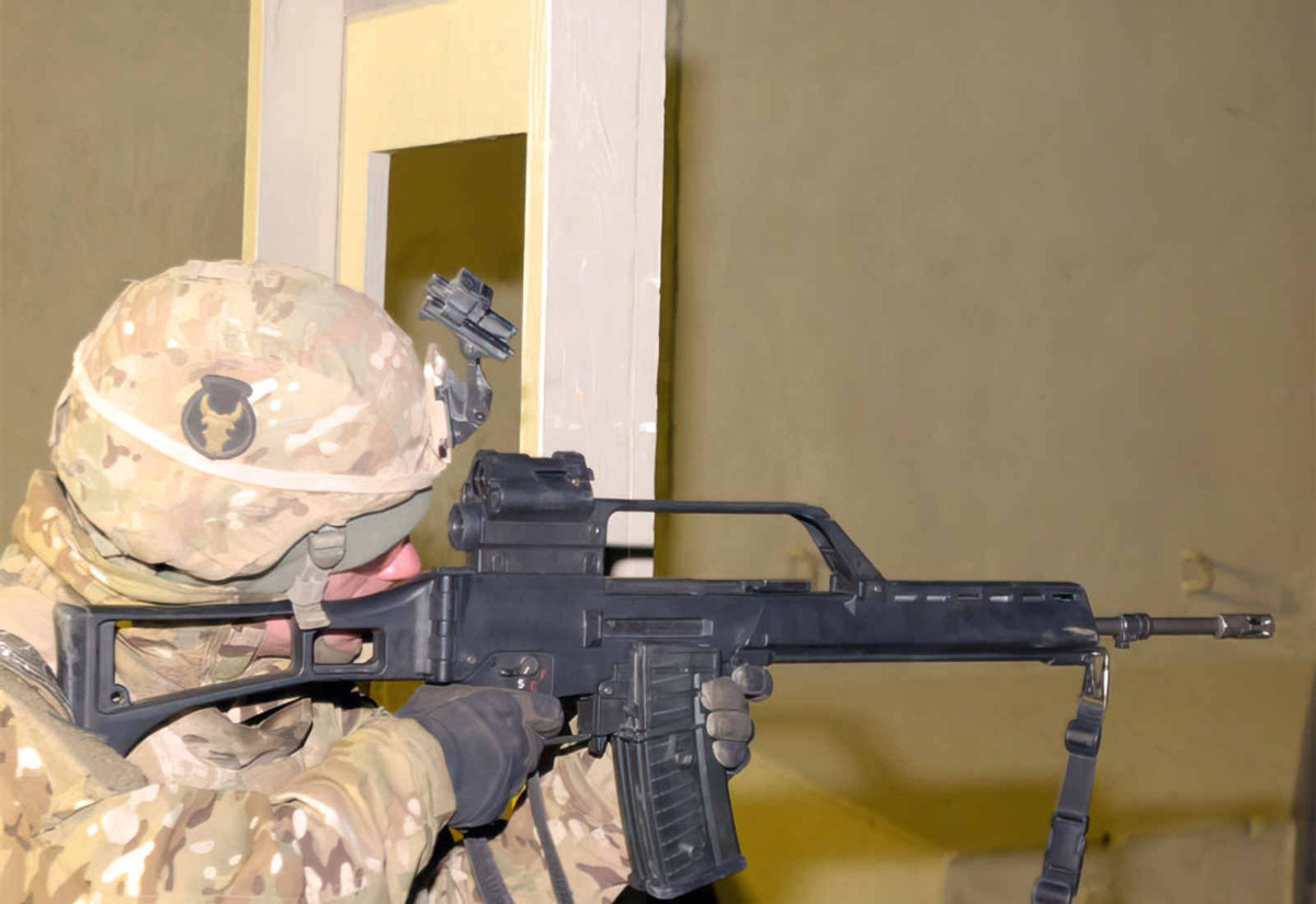Heckler And Koch Hk G36 12 A4 Photo Print