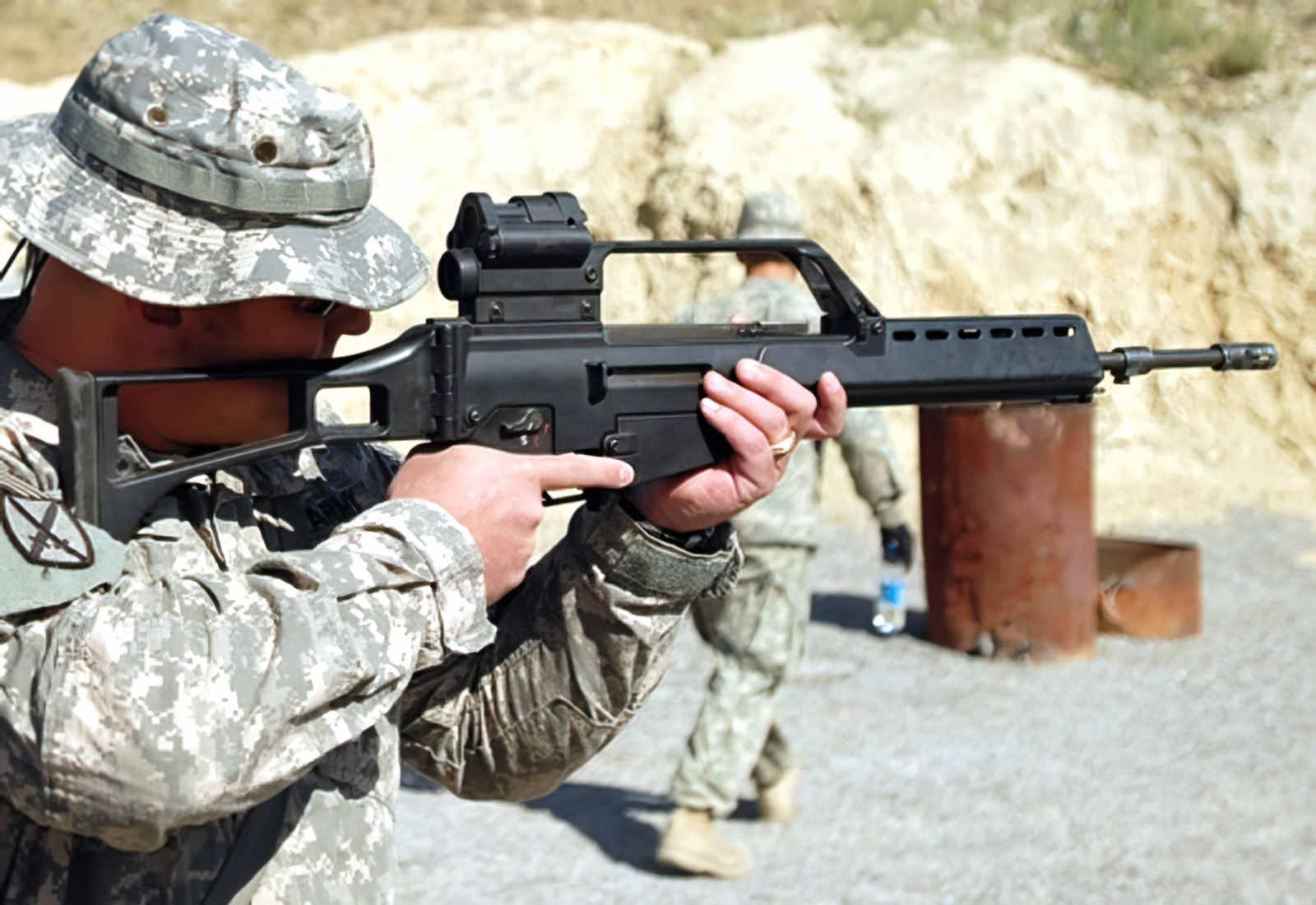 Heckler And Koch Hk G36 3 A4 Photo Print