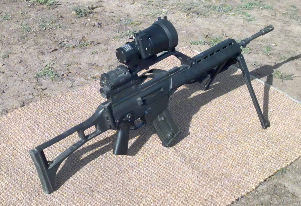 Heckler And Koch Hk G36 4 A4 Photo Print