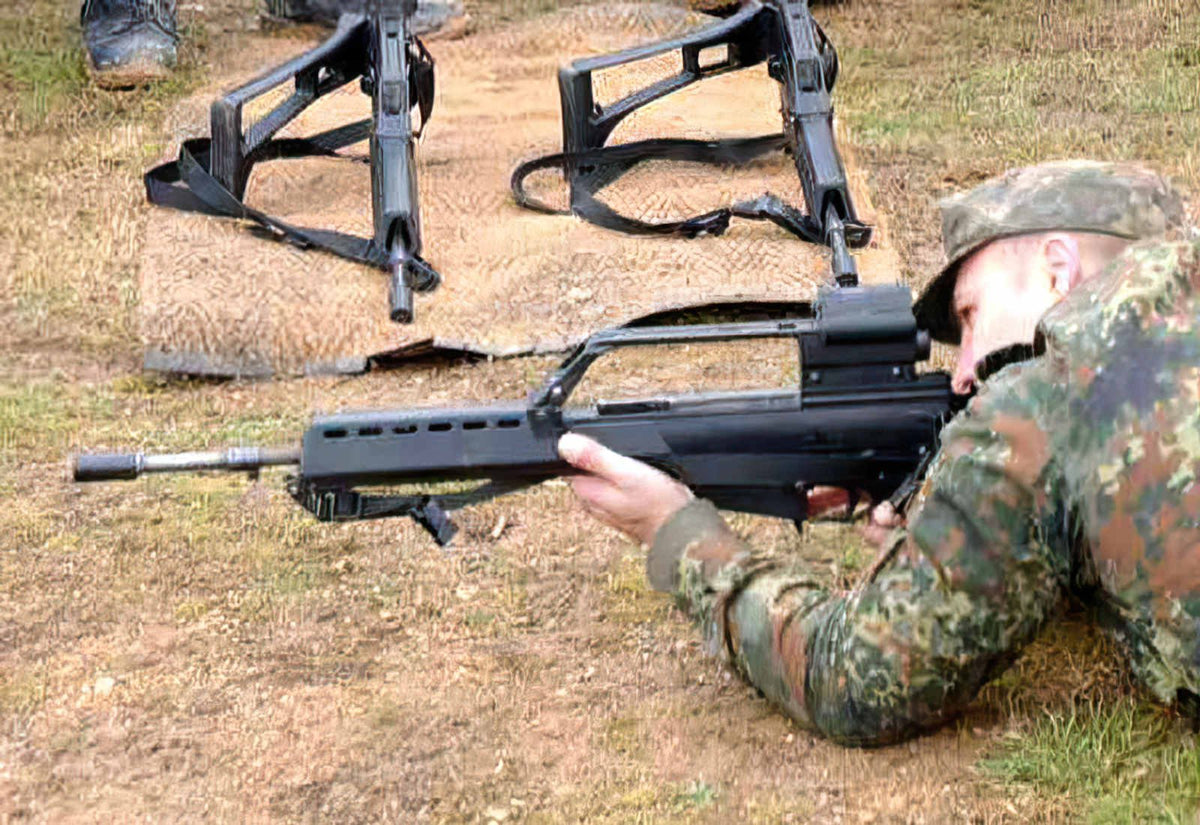 Heckler And Koch Hk G36 6 A4 Photo Print