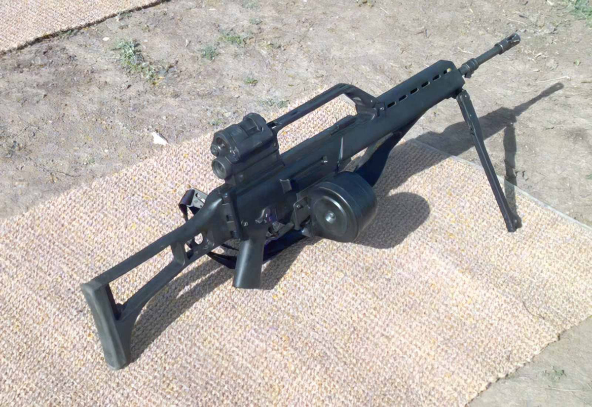 Heckler And Koch Hk G36 7 A4 Photo Print