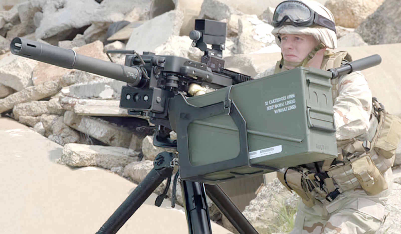 Heckler And Koch Hk Gmg Grenade Launcher A4 Photo Print