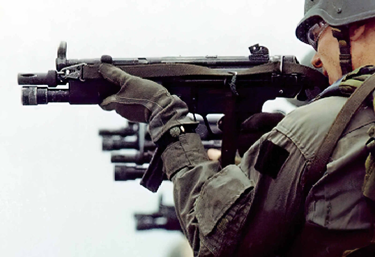 Heckler And Koch Hk Mp5 4 A4 Photo Print