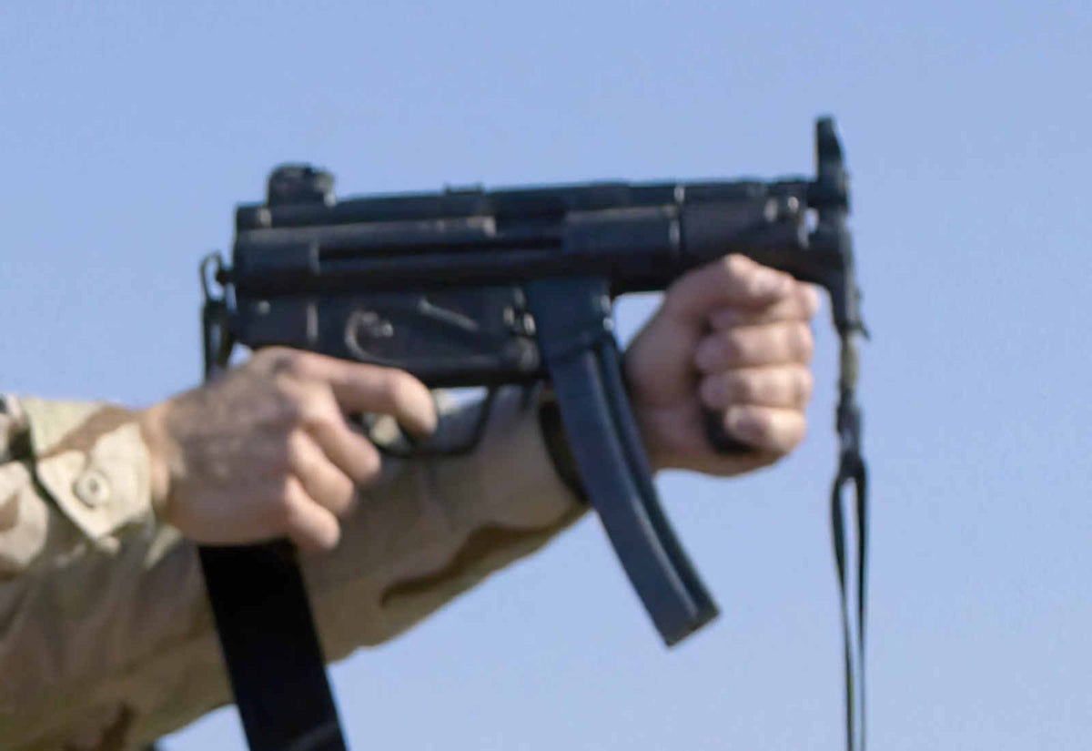 Heckler And Koch Hk Mp5k 2 A4 Photo Print