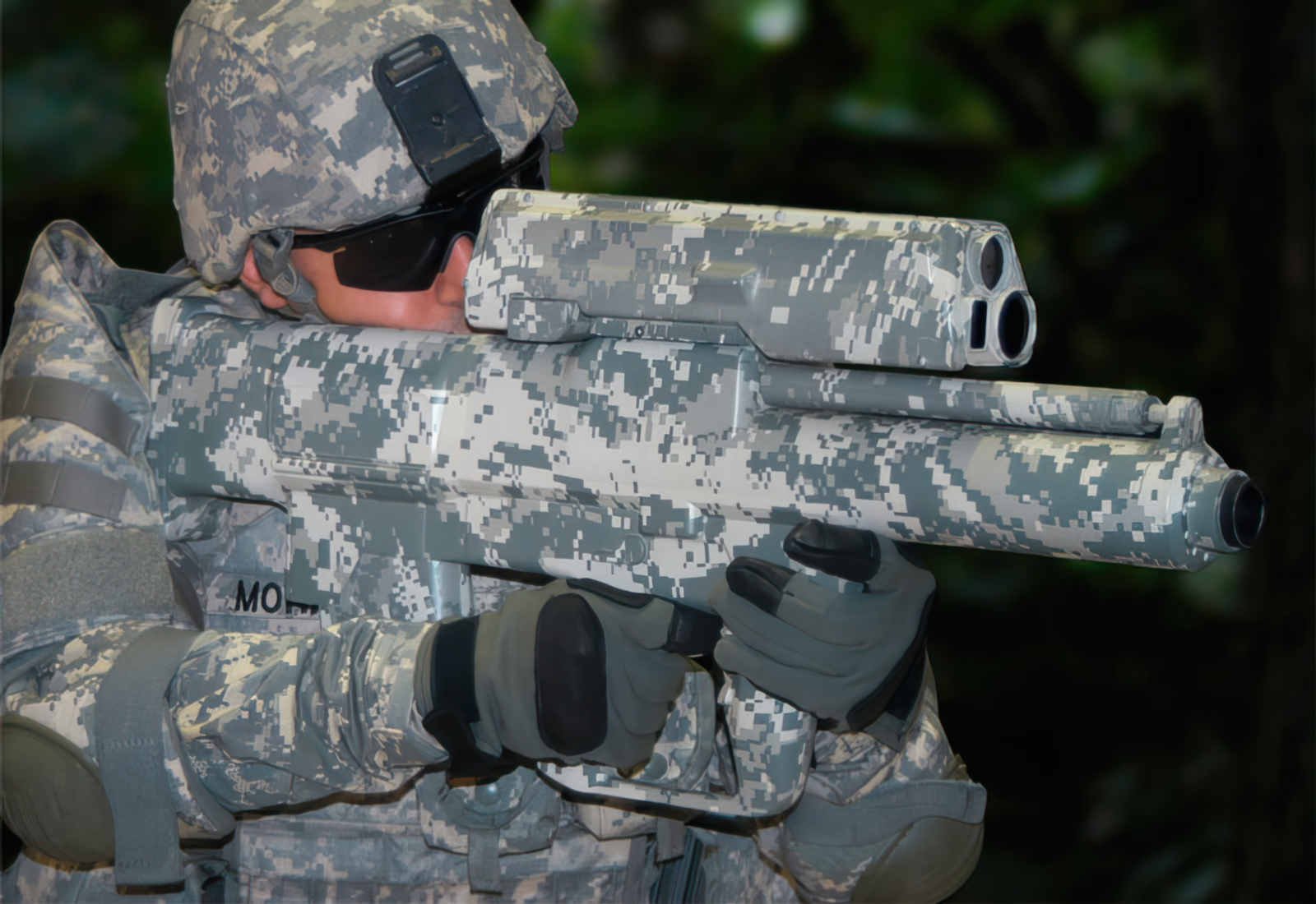 Heckler And Koch Hk Xm25 2 A4 Photo Print
