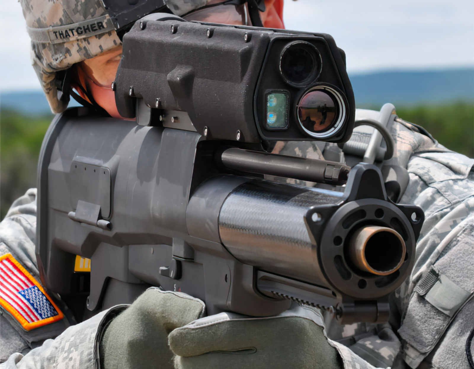 Heckler And Koch Hk Xm25 A4 Photo Print