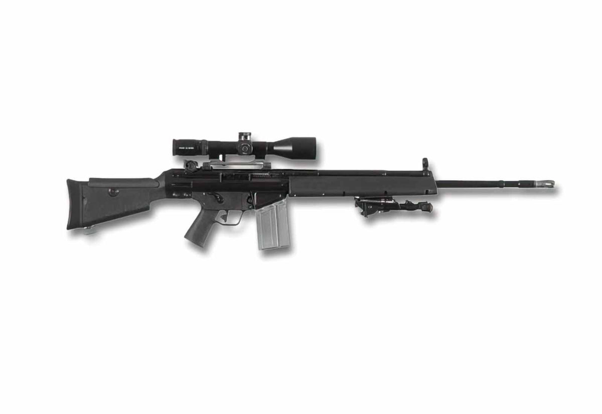 Heckler And Koch Msg90 Sniper Rifle Germany A4 Photo Print