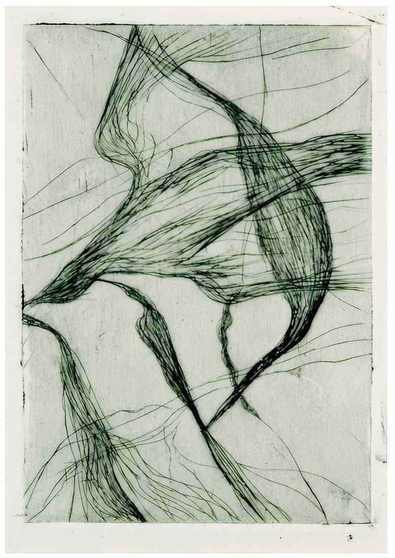 Hedda Sterne composition drawing A4 Photo Print