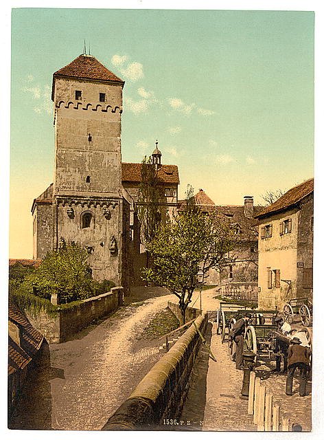 Heidenthurm Nuremberg Bavaria Vintage A4 Photo Print