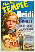 Heidi 1937 01  film star poster A4 Photo Print