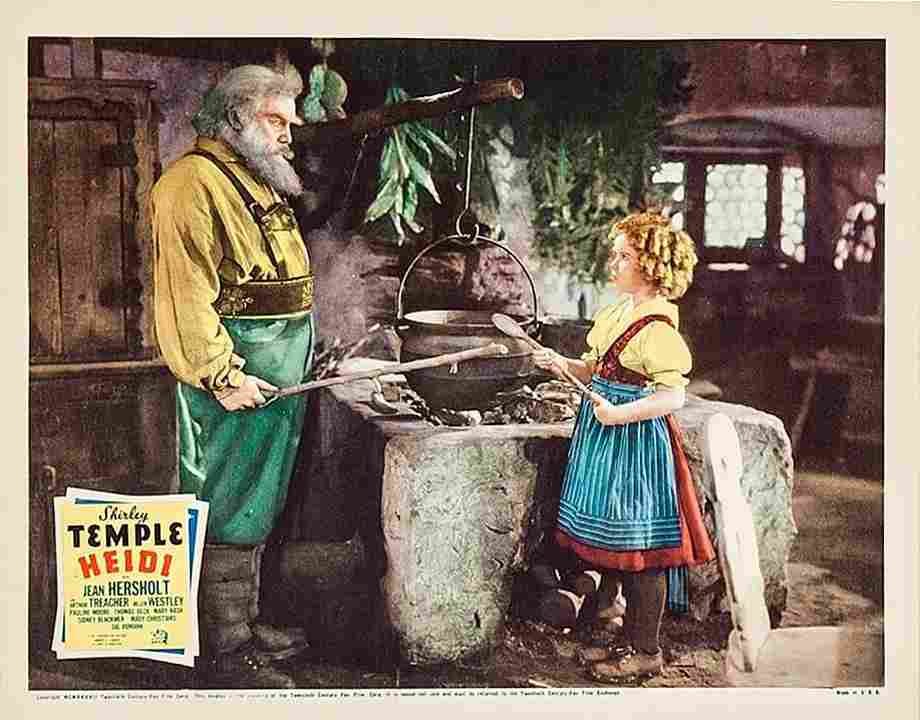 Heidi 1937 02  film star poster A4 Photo Print