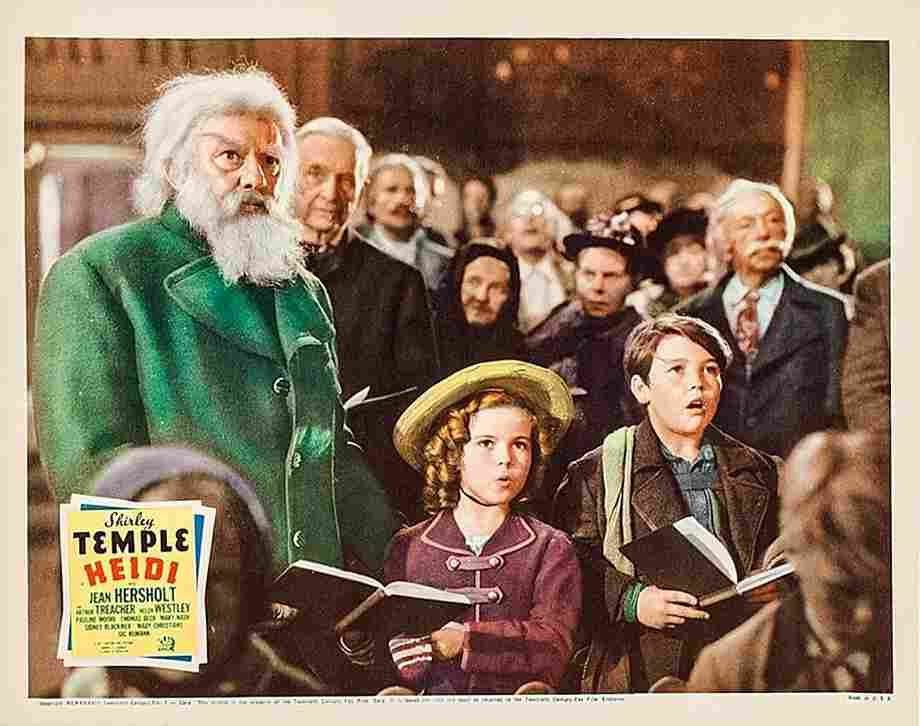 Heidi 1937 05  film star poster A4 Photo Print