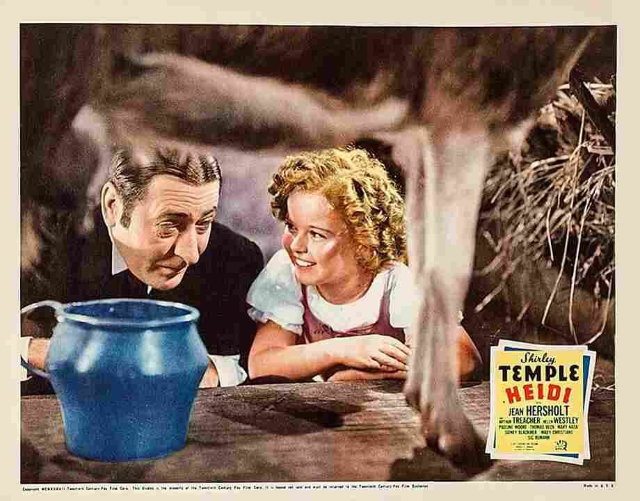 Heidi 1937 08  film star poster A4 Photo Print