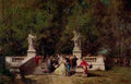 Heilbuth Ferdinand The Garden Party A4 Photo Print